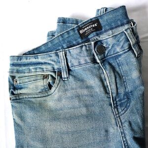 Bluenotes Denim Jeans 'Brodie' Slim Straight Fit Men's 30 x 30 Zipper Fly
